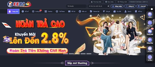 Chất lượng sảnh cược Luckywin EE88